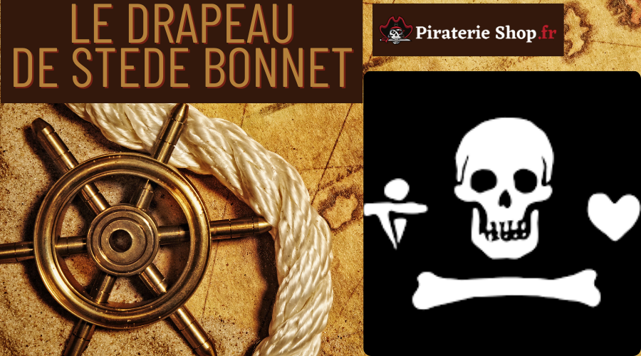 Le drapeau de Stede Bonnet : la marque du gentilhomme pirate