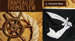 Le drapeau de Thomas Tew : l'emblème singulier du bras et du sabre