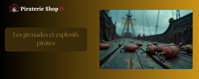 Les grenades et explosifs pirates