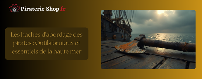 Les haches d'abordage des pirates : Outils brutaux et essentiels de la haute mer