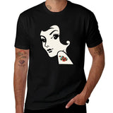 T-shirt pirate motif tatouage