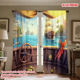 Rideau pirate occultant chambre enfant