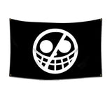 Drapeau One Piece pirate mural