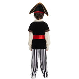 Déguisement pirate garçon rayures rouges