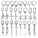 Boucles d'oreilles créoles de boucanier