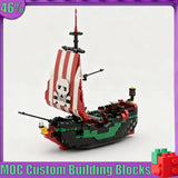 Bateau Pirate des Caraïbes Construction