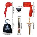 Dague de pirate tête de mort