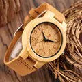 Montre pirate en bois et cuir