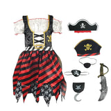 Déguisement pirate fille avec accessoires