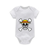 Body bébé pirate motif Luffy