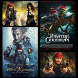 Tableau Pirates des Caraïbes format panoramique