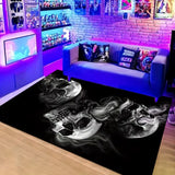 Tapis de sol pirate tête de mort