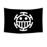 Drapeau One Piece de l'Équipage du Chapeau de Paille