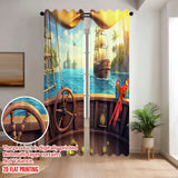Rideau pirate occultant chambre enfant