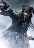 Tableau Pirates des Caraïbes format panoramique
