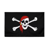 Drapeau Pirate Crâne et Os Croisés