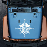 Sticker pirate Jolly Roger noir