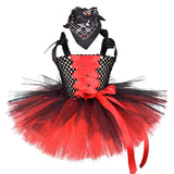 Robe de fillette pirate à tutu