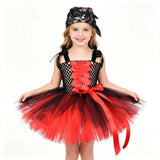 Robe de fillette pirate à tutu
