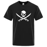 T-shirt pirate crâne et sabres croisés
