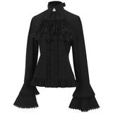 Chemise pirate femme à volants