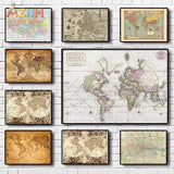 Carte au trésor pirate en vinyle