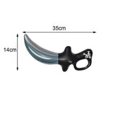Sabre pirate gonflable 70 cm