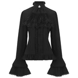 Chemise pirate femme à volants