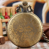 Montre à gousset pirate tête de mort