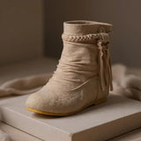 Bottes pirates à franges - Femme porté