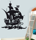 Sticker mural pirate pour chambre d'enfant