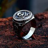 Bague pirate tête de mort