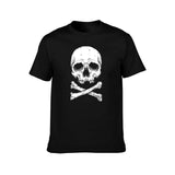 T-shirt pirate crâne et os croisés