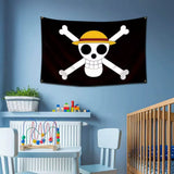 Drapeau One Piece de l'équipage du Chapeau de Paille