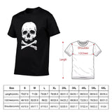 T-shirt pirate crâne et os croisés