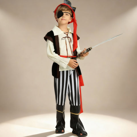 Déguisement Pirate Garçon Coloré