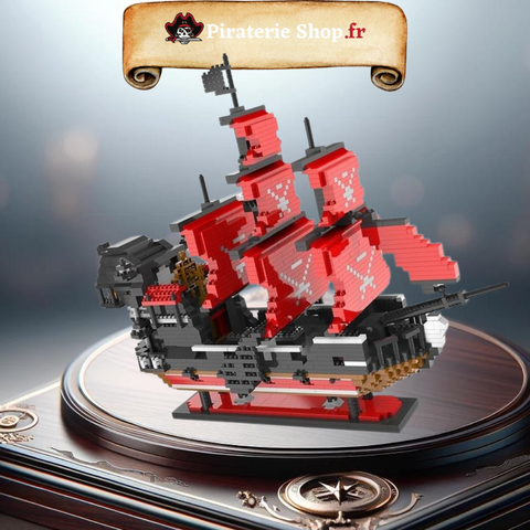 Bateau Pirate Lego <br /> Rouge