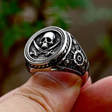 Bague pirate tête de mort