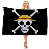 Drapeau One Piece de l'Équipage du Chapeau de Paille