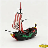 Bateau Pirate des Caraïbes Construction