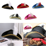 Chapeau pirate enfant, tricorne doré ou argent