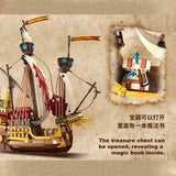 Bateau pirate Lego des mers à monter