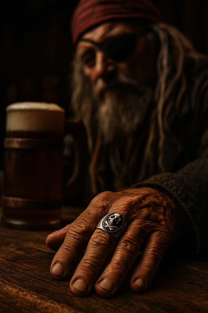 Chevalière Homme Pirate Piraterie Shop