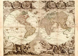 Carte au trésor pirate en vinyle