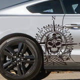 Stickers pirate - rose des vents