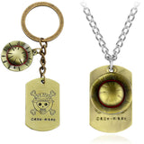 Collier pirate One Piece chapeau de paille