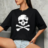 T-Shirt Jolly Roger crâne et os