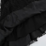 Déguisement fille robe noire de sorcière