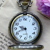 Montre de poche pirate à quartz
