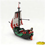 Bateau Pirate des Caraïbes Construction